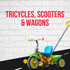 Toys Tricycles, Scooters & Wagons