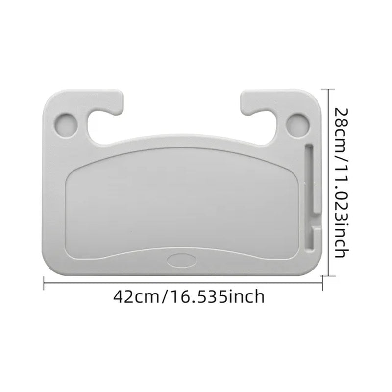 Newest Portable Car Table: Steering Wheel Laptop Desk, Dining Tray, and Coffee Holder Mount Stand
