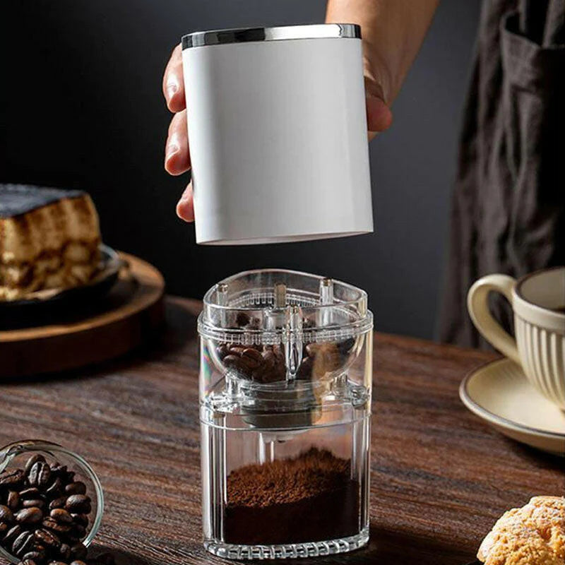 Portable Electric USB Wireless Coffee Bean Press Grinder