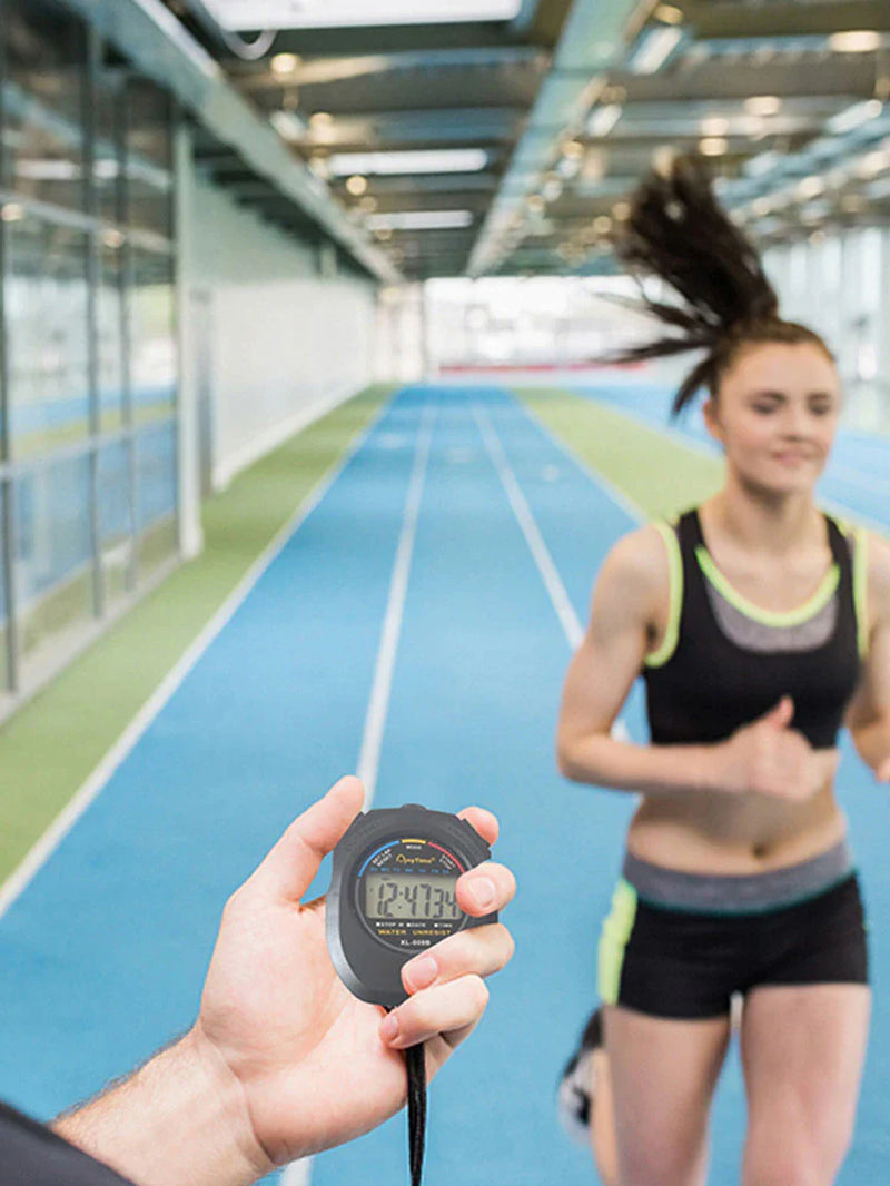 Digital Sports Stopwatch Set with Timer and Odometer