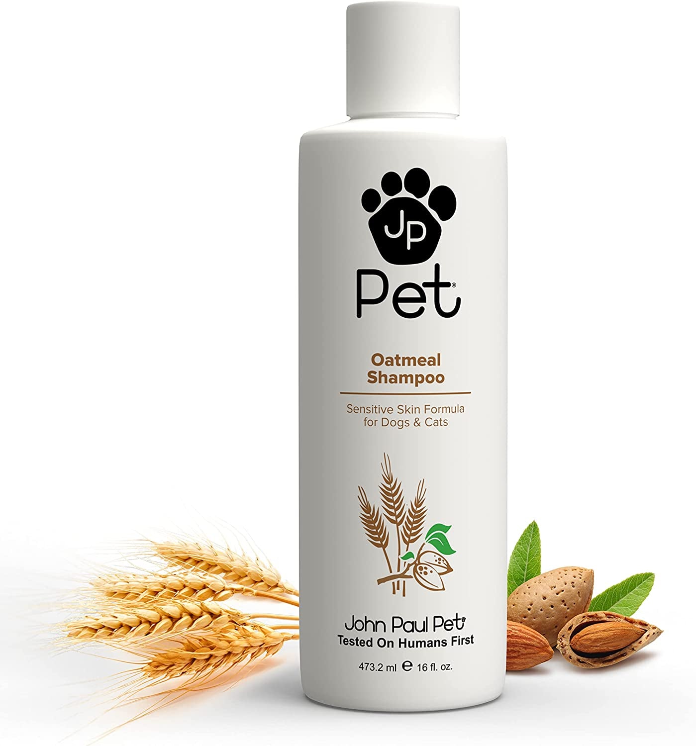 Oatmeal Pet Shampoo - Soothing Sensitive Skin Formula with Aloe, pH Balanced, Cruelty-Free, Paraben-Free