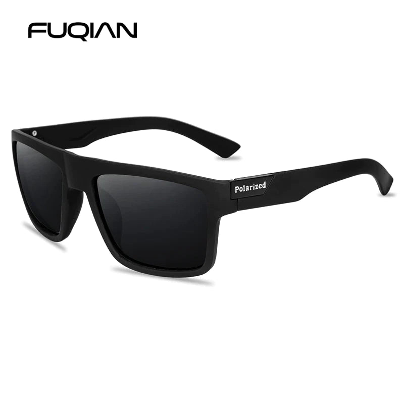 Fashion Square Polarized Sunglasses - Stylish UV400 Shades for Men and Women