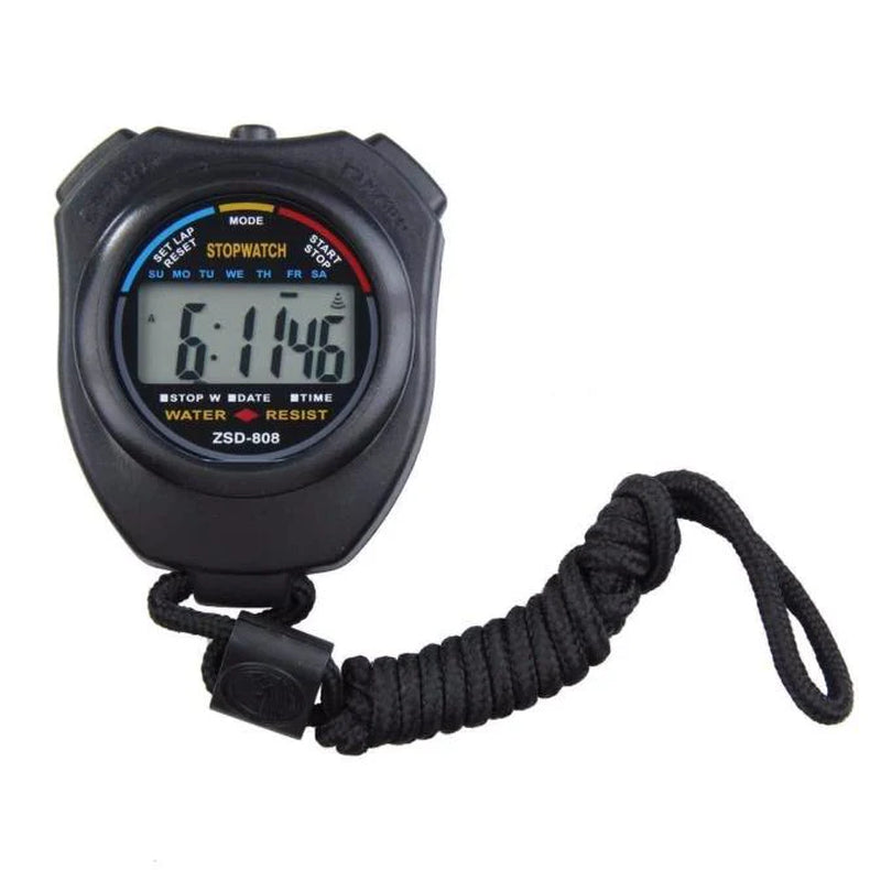 Digital Sports Stopwatch Set with Timer and Odometer