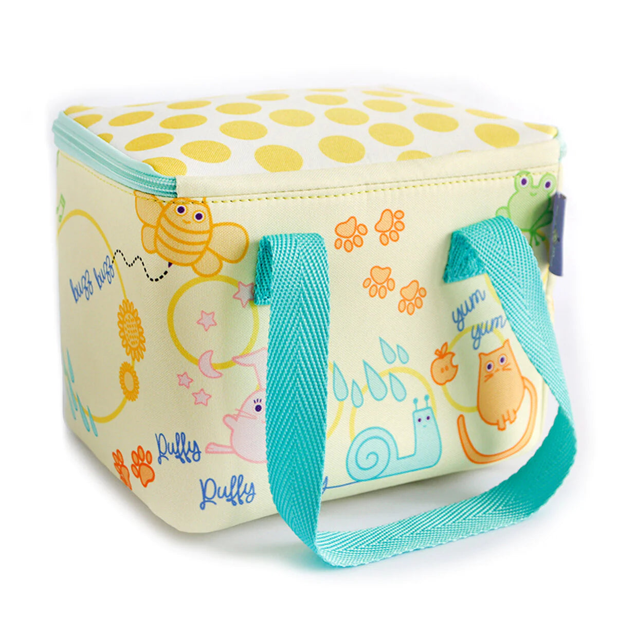 Milk&Moo Insulated Kids Lunch Box - Yellow: Keep Meals Fresh & Fun