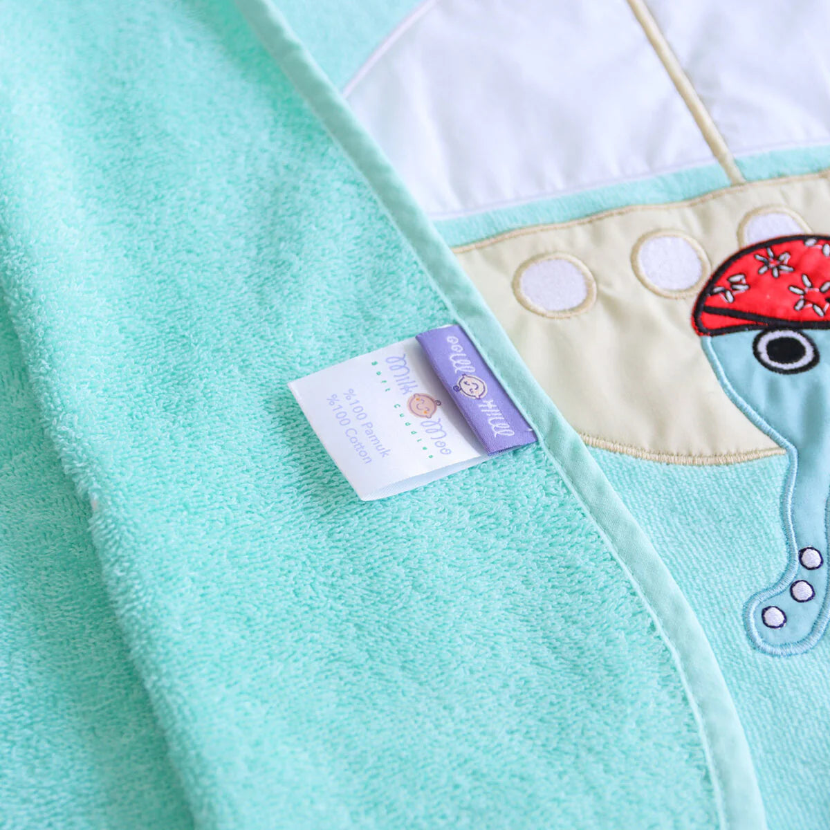 Milk&Moo Kids Poncho - Sailor Octopus Design