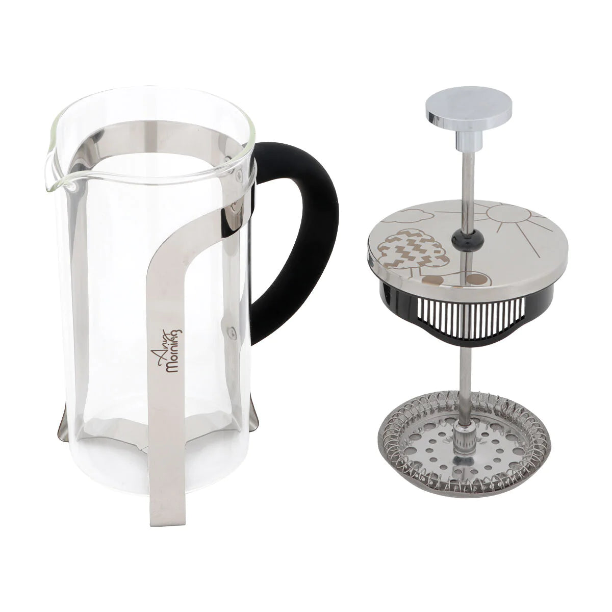 Any Morning FY450 French Press Coffee and Tea Maker - 350ml