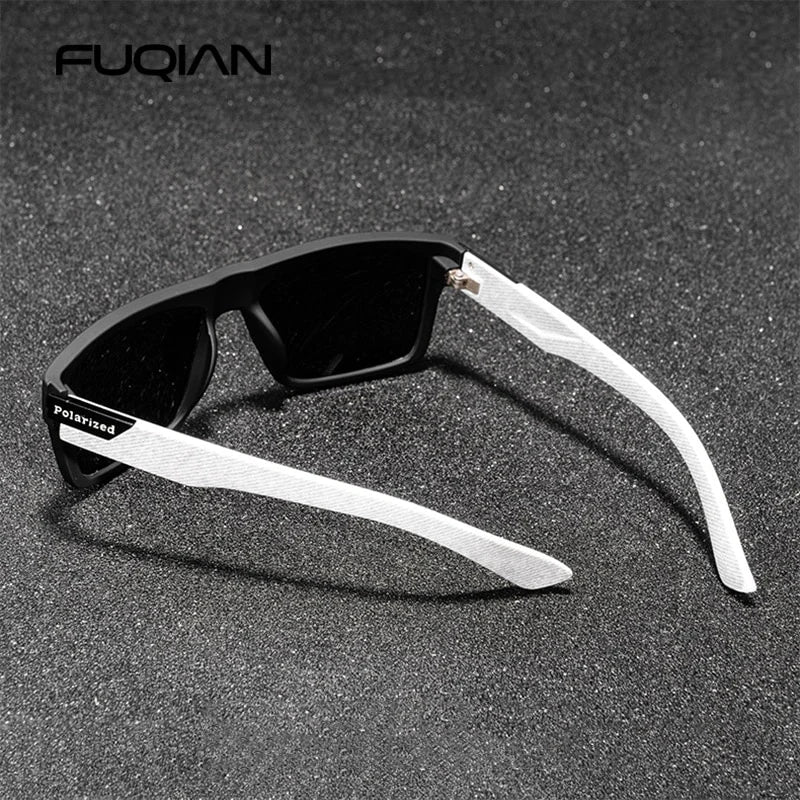 Fashion Square Polarized Sunglasses - Stylish UV400 Shades for Men and Women