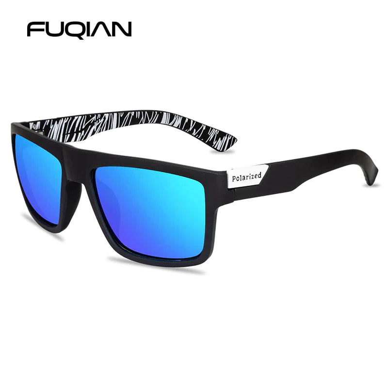 Fashion Square Polarized Sunglasses - Stylish UV400 Shades for Men and Women