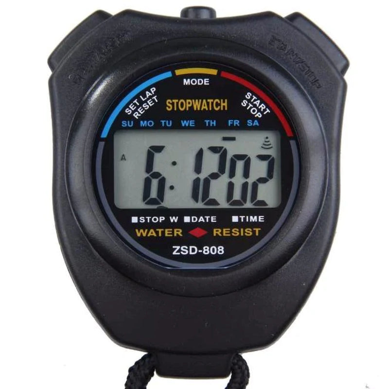 Digital Sports Stopwatch Set with Timer and Odometer