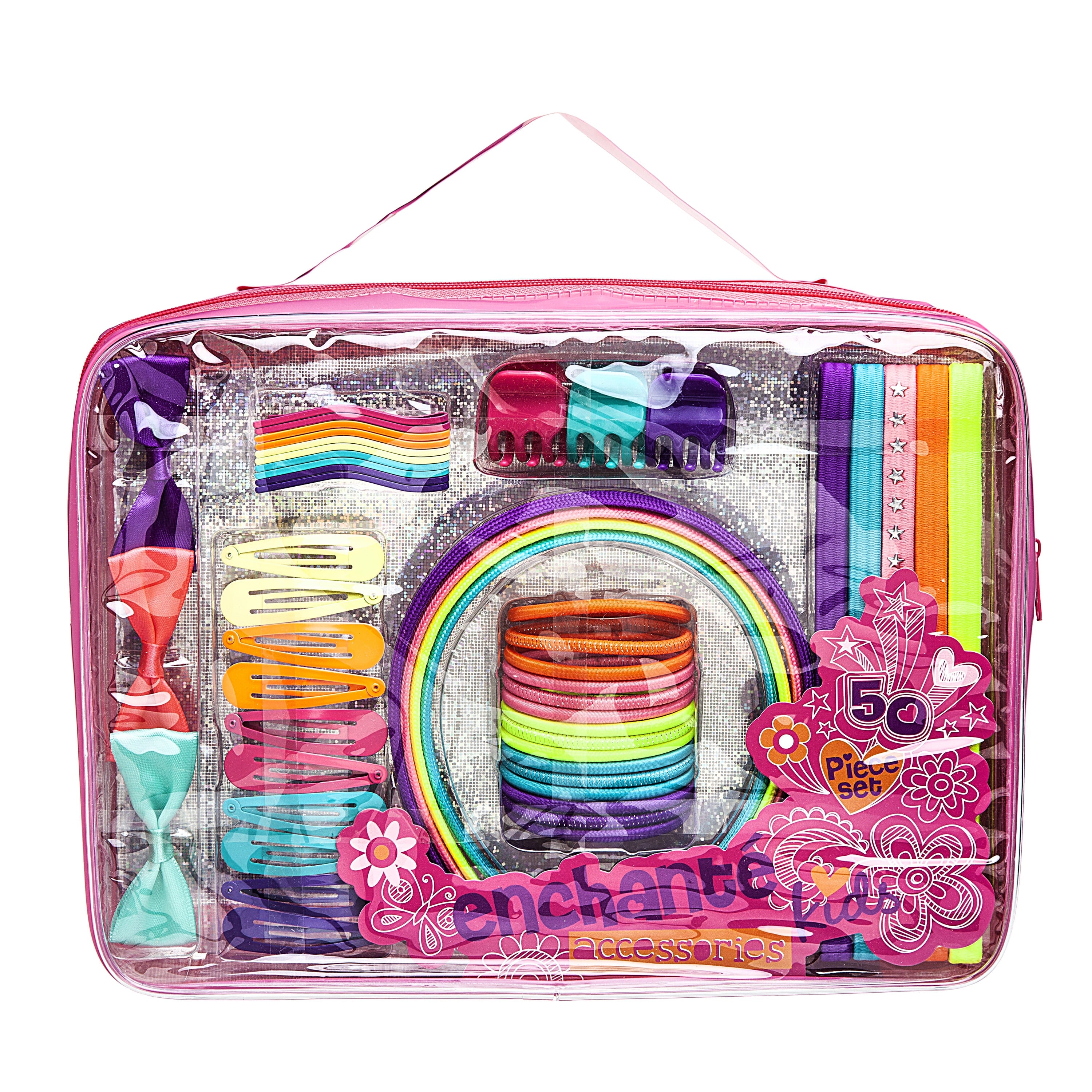 50-Piece Hair Set with Bonus Bag: Ultimate Hair Care Collection