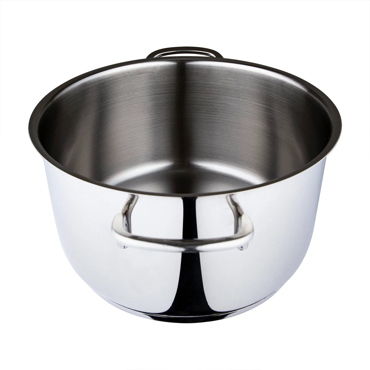 Serenk Stainless Steel Stock Pot: Modernist Elegance in 9.45 Inches