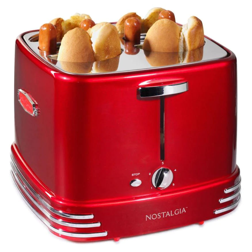 Pop up Hot Dog Toaster - Red RHDT800RETRORED