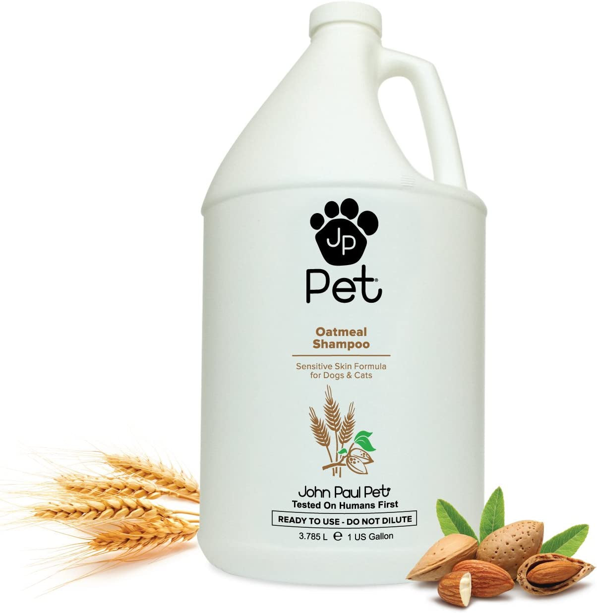 Oatmeal Pet Shampoo - Soothing Sensitive Skin Formula with Aloe, pH Balanced, Cruelty-Free, Paraben-Free