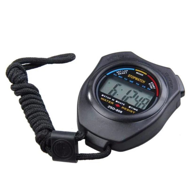 Digital Sports Stopwatch Set with Timer and Odometer