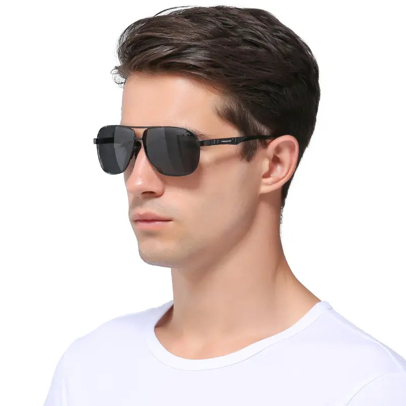 Men's KINGSEVEN Polarized Aluminum Sunglasses with UV400 Mirror Coating