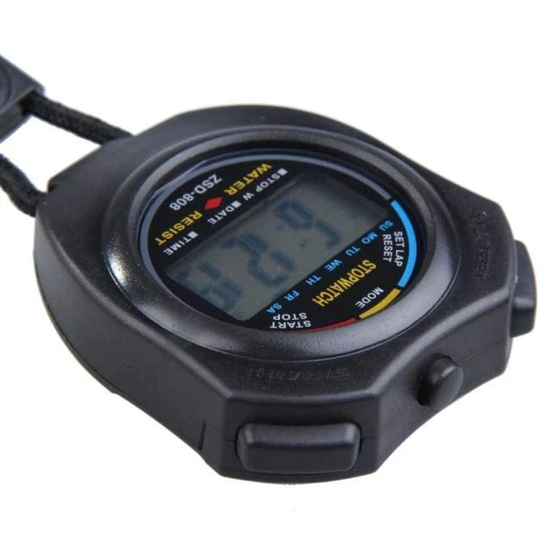 Digital Sports Stopwatch Set with Timer and Odometer